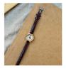 LSVTR Retro Ladies' Small Dial Leather Strap Waterproof Quartz Watch