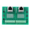 Ethernet Connector Breakout Board Fast Transmission DIN Rail Mount RJ45 M2 Terminal Block