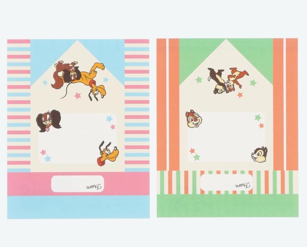 Disney Mickey & Friends Origami Memo Pads, 10 Designs with Stickers, Minnie Mouse, "Tokyo Disney Resort Exclusive" Disney Merchandise, Tokyo