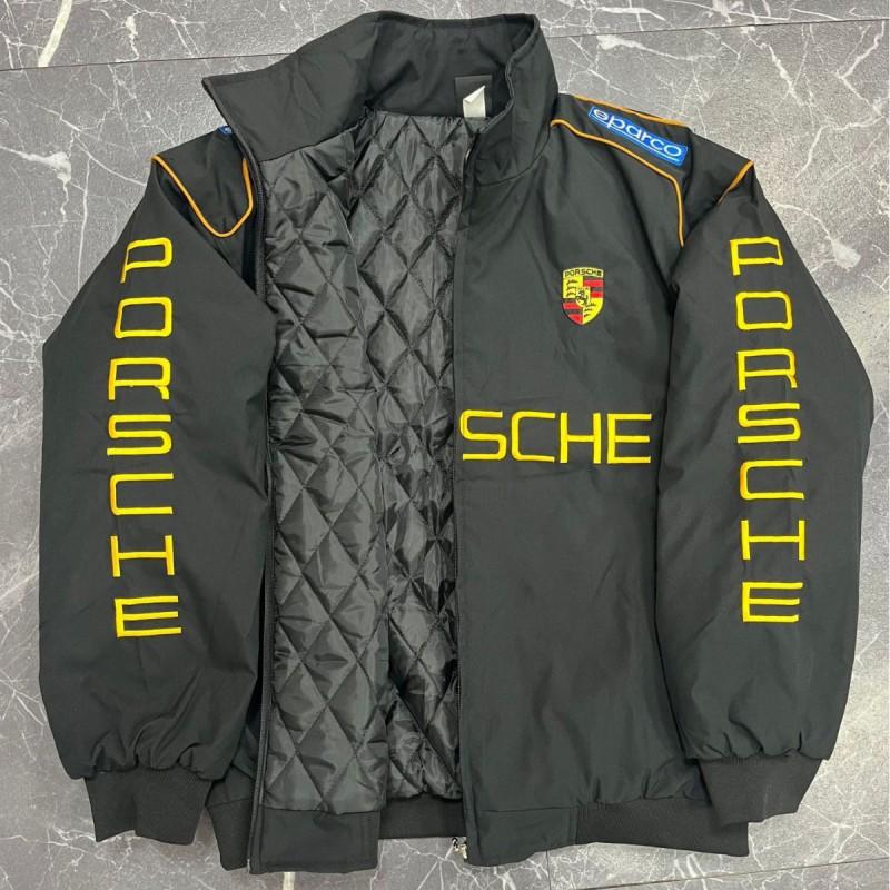 F1 Racing Embroidered Jacket Motorcycle Riding Long Sleeve Winter Loose Coat Unisex Women