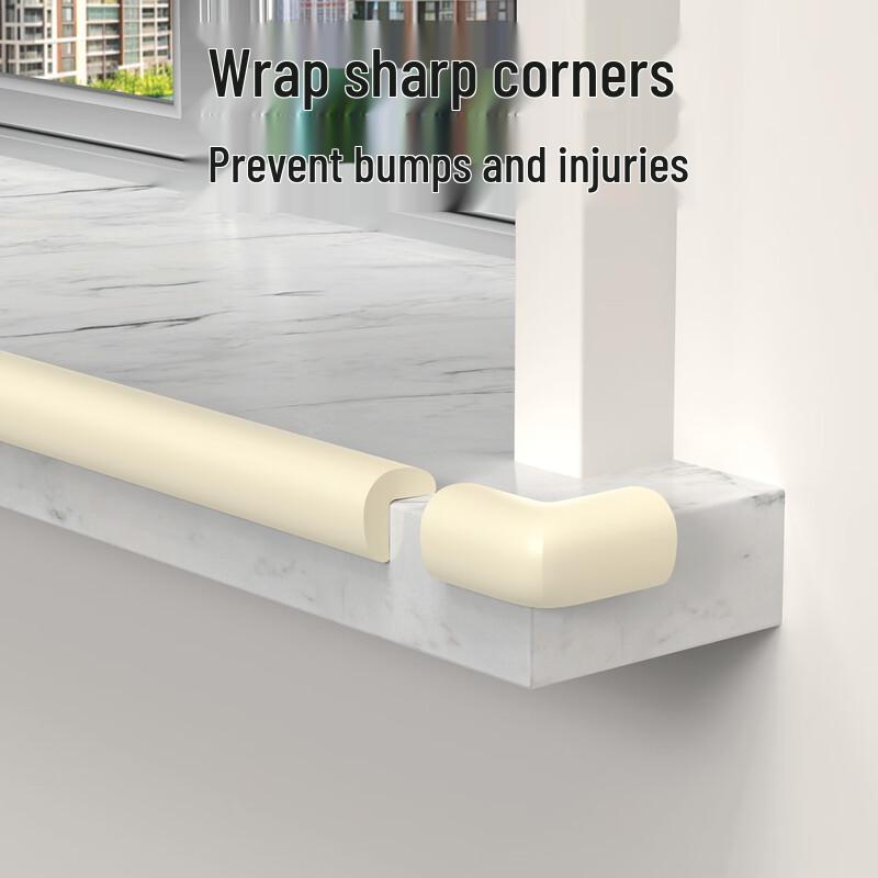 Miloqi L-shaped Anti-Collision Sponge Corner Guards