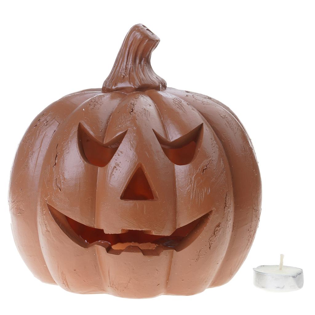 Halloweens Pumpkin Light Decoration Light Cover Sturdy Resin Craft for Party Indoor Outdoor Festival Atmospheres