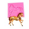 WTEMPO Creative Galloping Horse Silicone Molds Soft Fondant Chocolate Cake Clay Epoxy Resin Decorative Molds DIY Handicrafts Making Molds
