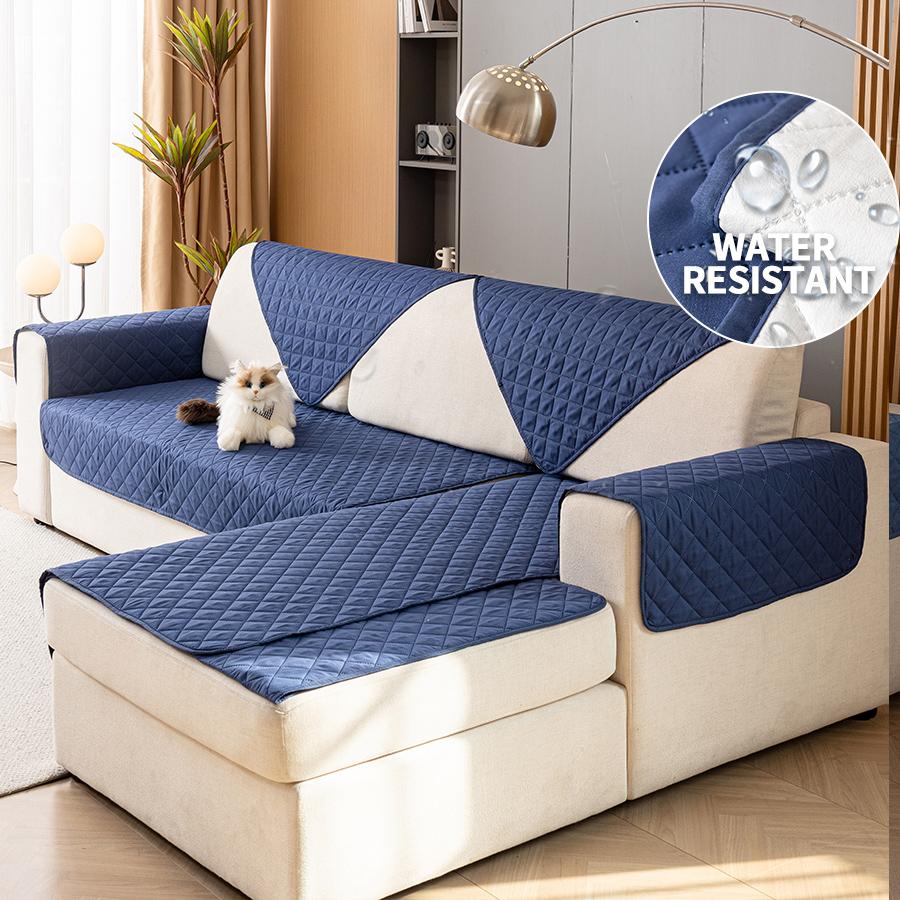 

Waterproof Couch Cover Sofa Seat Cover, Anti-Slip Dog Mat Pet Pad for Sofa Chair Recliner Furniture Protector Urine Pad 70 x 70cm