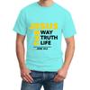 Jesus Weg Wahrheit Leben Druck T-Shirt Herren Bibelverse Kleidung Lässige Kurzarm-Tees Sommer Christentum Gott Jesus T-Shirts