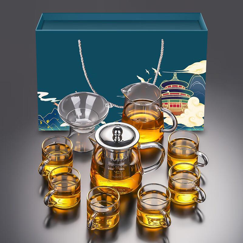

Naijiang Glass Teaware Set Gift Box