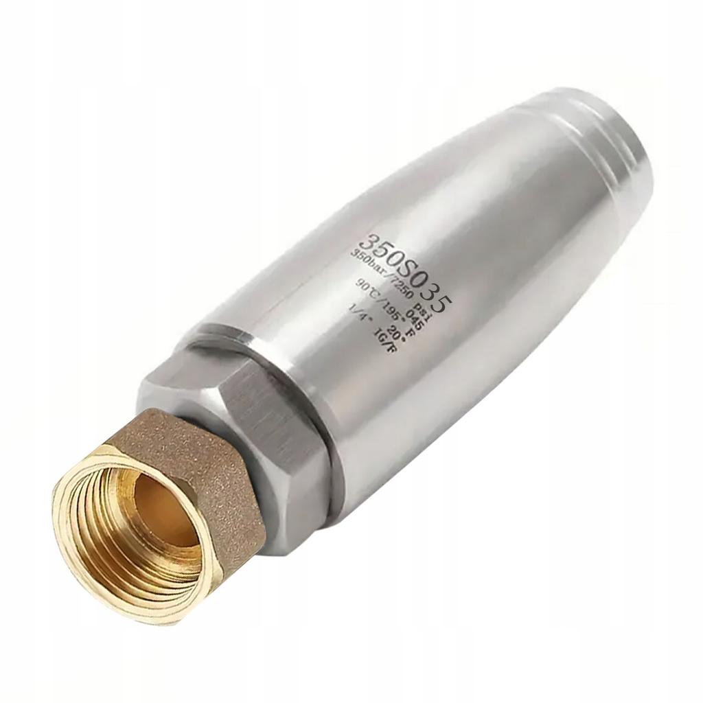 Jetforce Turbosteel 035-M18 Inox - Turbodysza Rotacyjna Do Myjki Ciśnieniowej | 350 Bar | Stal Nierdzewna | Gwint M18 | Do Karcher Hd Hds