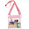 Casual PVC Waterproof Transparent Pouch Large Capacity Adjustable Strap Shoulder Bag Lightweight Messenger Bag Women