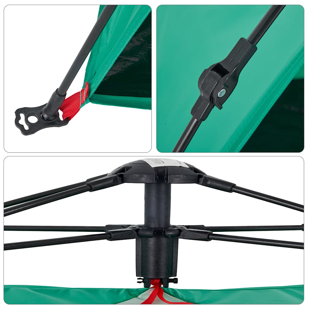 Beach Tent for 2 Persons Sea Green Quick Release Waterproof