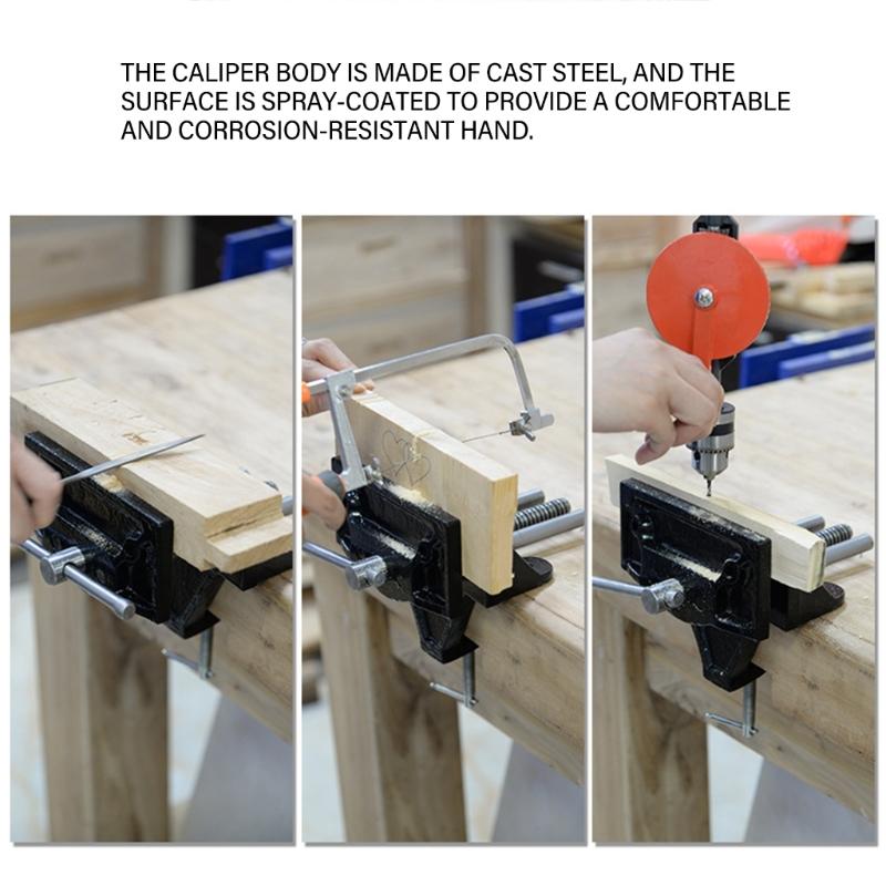 Heavy Duty Benches Vises Quick Releases Tabletop Vises For Woodworking Clamping Table Benches Vises for Woodworking Handcraft