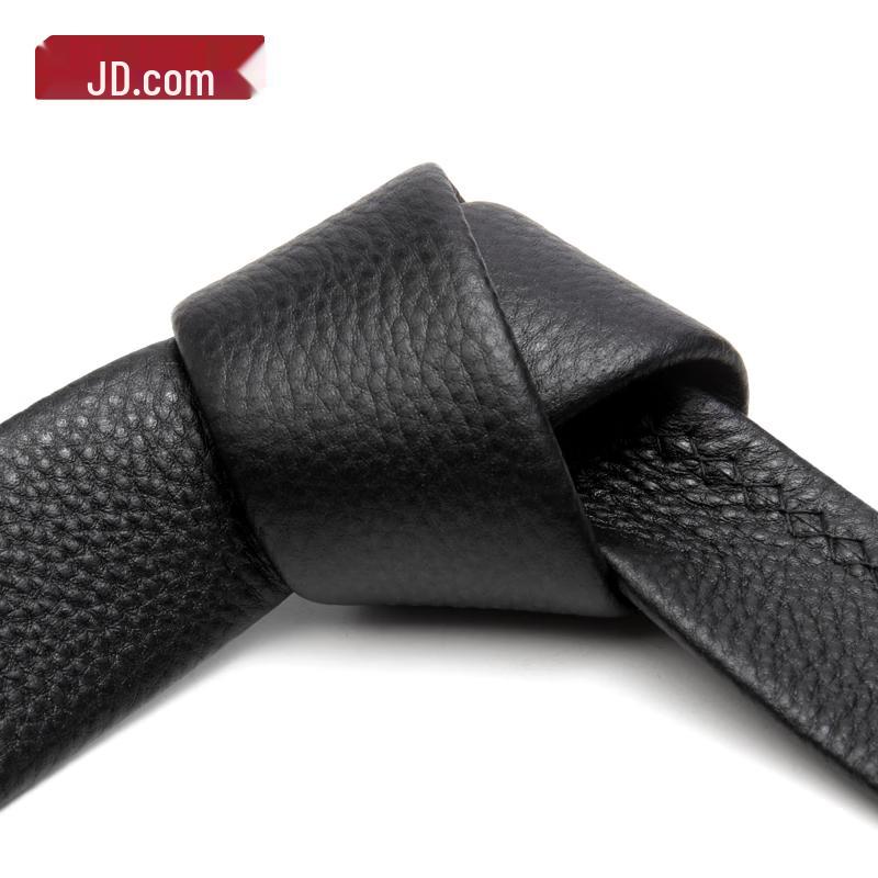 Men's Genuine Leather Automatic Buckle Belt Strap