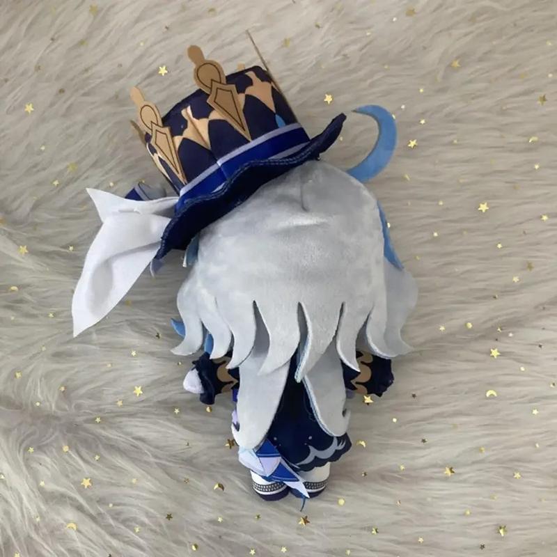 20cm Genshin Impact Furina Plush Toys Doll Lovely Pillow Water God Christmas New Year Birthday for Kids Gifts