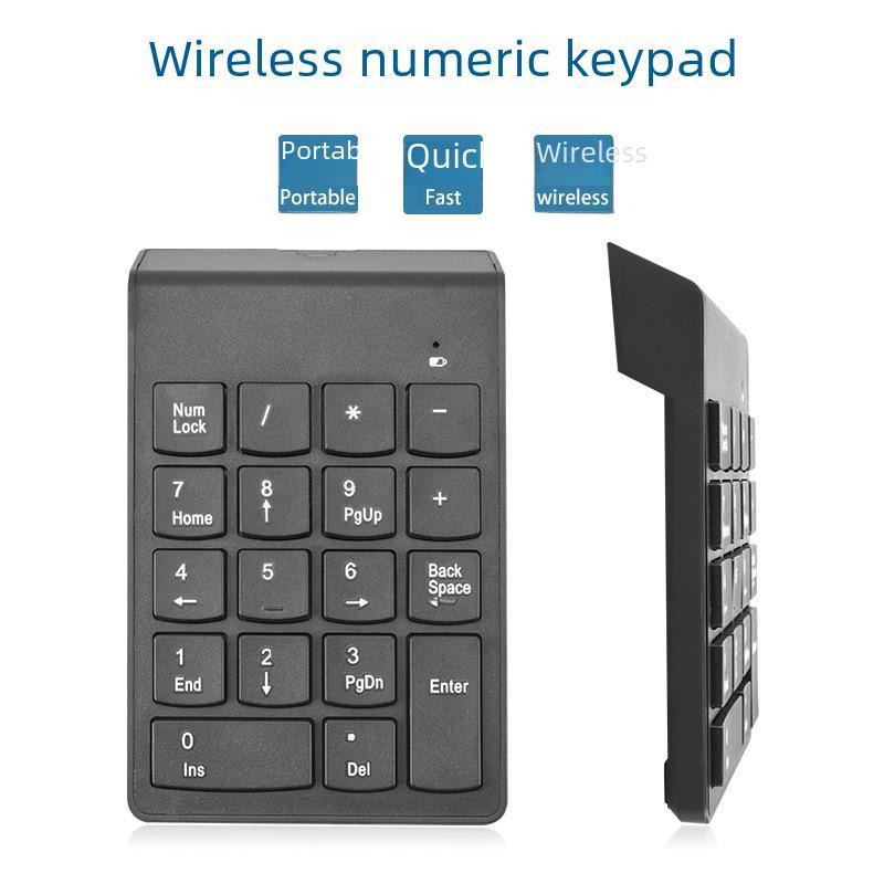 Best-Selling Wireless Digital Chocolate Keyboard with Built-In USB Receiver for Cash Registers