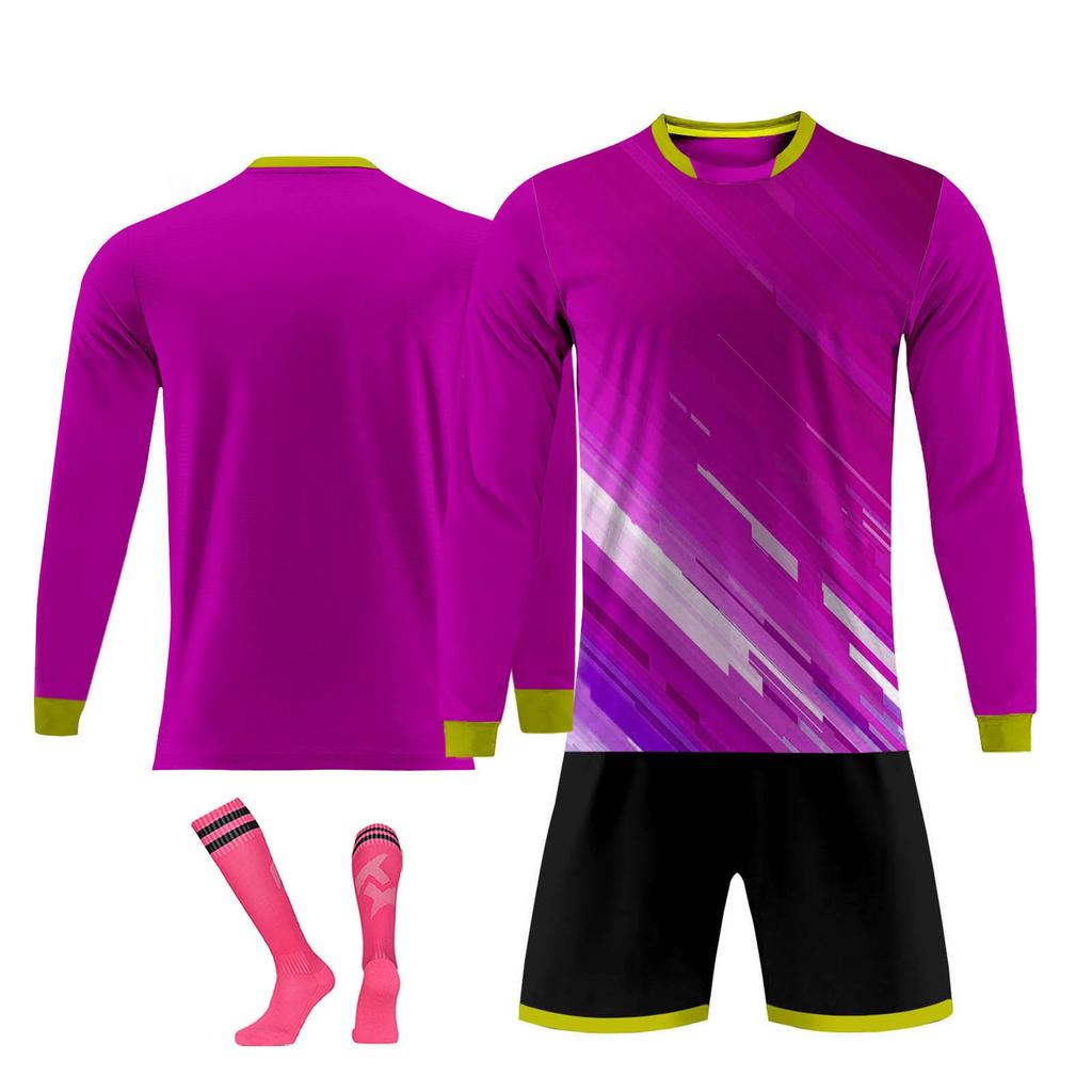 Personalisierte Shirts Kit Herren Mädchen mit Namen Nummer benutzerdefinierte Fußballtrikots für Jungen Trainingsanzug