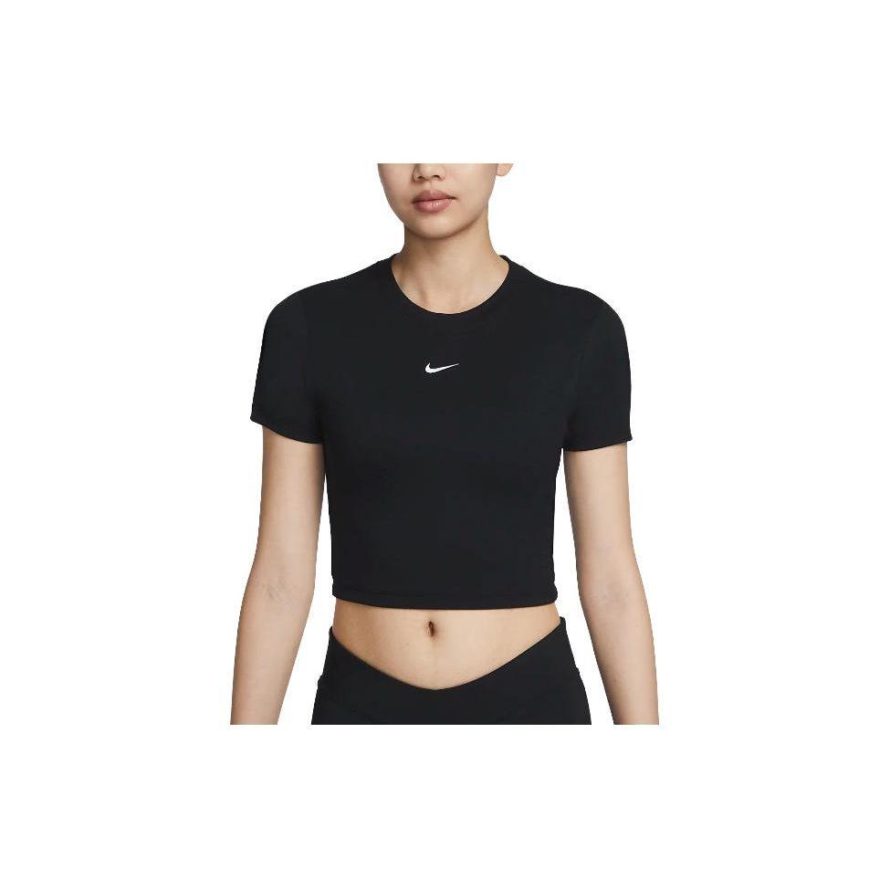 Nike Sportswear Essential Women's Slim-Fit Crop T-Shirt Black FB2874-010