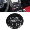 Left Hand Drive Carbon Fiber Start Stop Button Trim Decoration Fit for Ford Mustang 2015 2019