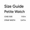 [Official Shop/2-Year Warranty/Authentic Import] Daniel Wellington DW Women's Petite Sterling Watch, 28mm, Stylish Mesh Watch, Perfect Gift for Her, S