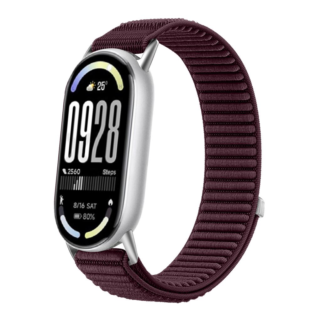 Mountain Nylon Strap for Xiaomi Mi Band 10 9 8 NFC Smart Watch Original Replaceable Bracelet for Xiaomi Mi Band 10 Ceramic Belt