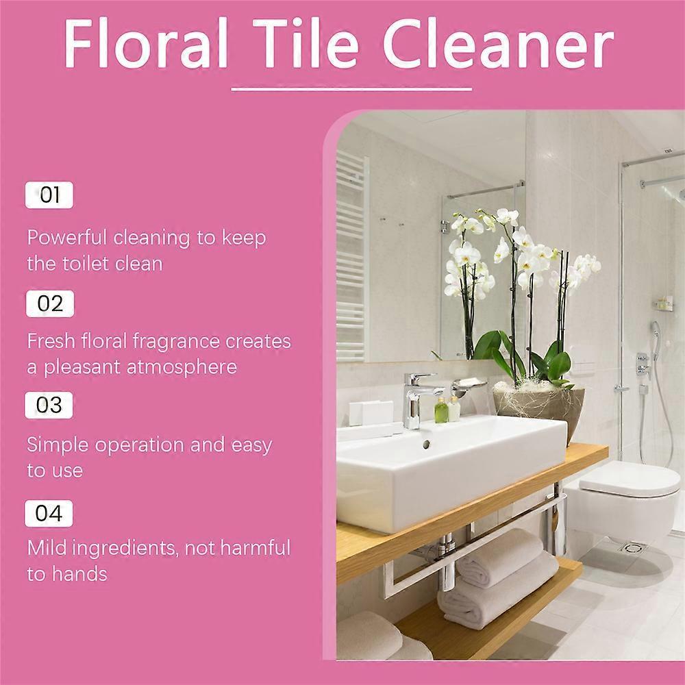 Floral Toilet Cleaner Toilet Toilet Cleaner Deodorant Decontamination Household Cleaning Tools