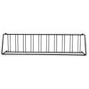 Grid Bike Stand Dual Sided Fits 12-29in Tires Outdoor Bicycle Parking Rack for 10 Holders for Garage Retail School Backyard Shop