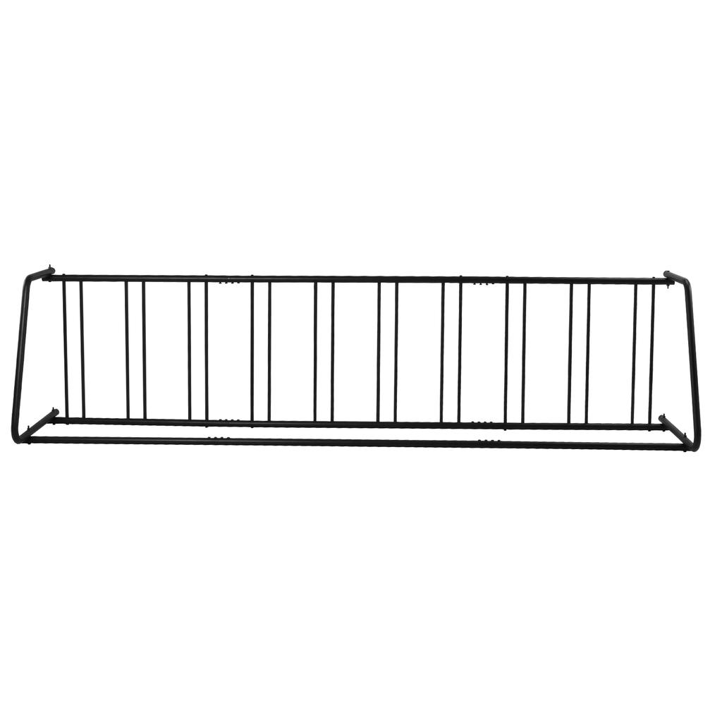 Grid Bike Stand Dual Sided Fits 12-29in Tires Outdoor Bicycle Parking Rack for 10 Holders for Garage Retail School Backyard Shop