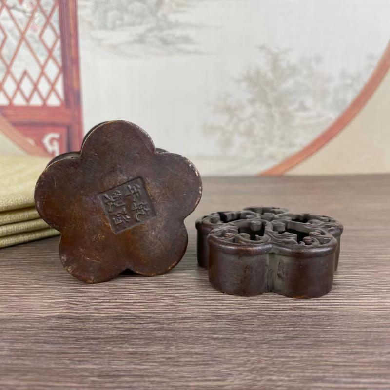 Copper Burner for Home Use Zen Aromatherapy Buddha Incense Holder Cultural Creative Ornament Tea Ceremony