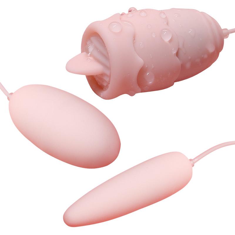USB Rechargeable Dual Vibrating Egg Massager - Long-lasting Love, Female Vibration & Massage Toy
