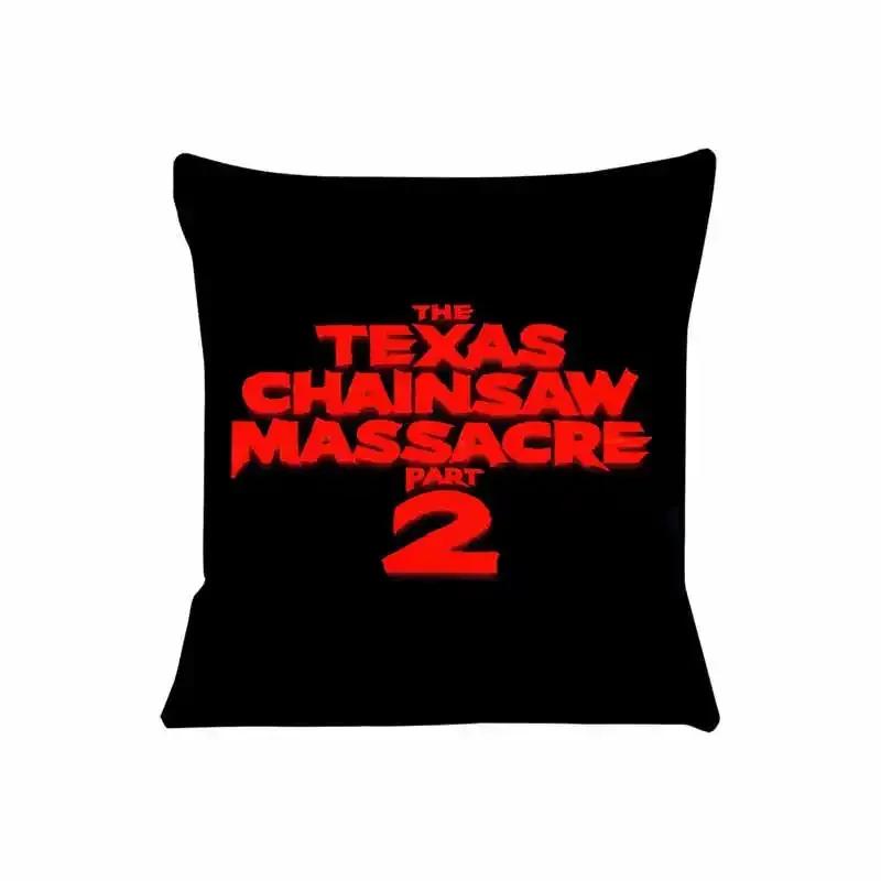 Das Texas Kettensägenmassaker Kissenbezug für Sofakissenbezug Sitz Auto Wurfkissenbezug Für Zuhause Dekorativ SJ-743