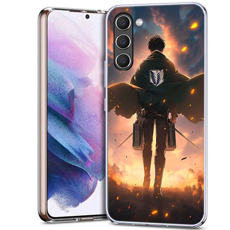 Character LEVI ACKERMAN Phone Case for Samsung A54 A14 A24 A34 A17 A37 A57 A55 A35 A25 A15 A13 A23 A33 A53 A07 A05S A04S A03 A73