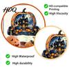 Outdoor Balcony Window Stickers Halloween Pumpkin Haunted House Static Stickers Waterproof PVC Castle Easy Application Decals Decals Removable