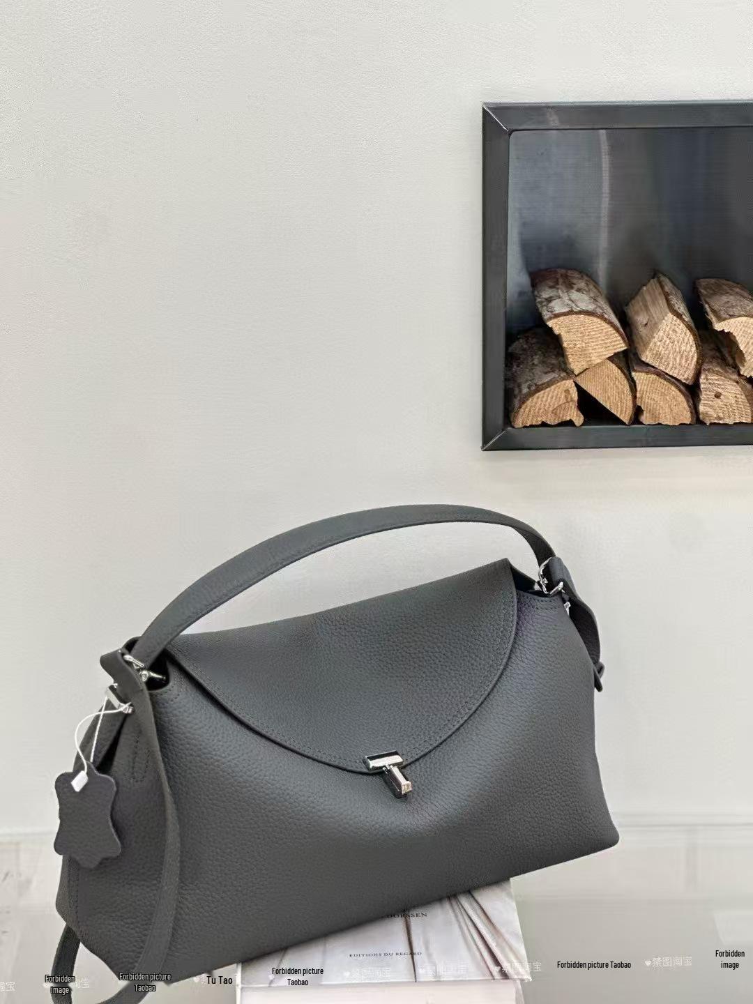 Luxury Genuine Leather Women s Versatile Crossbody Tote Bag 34cm Length, 10cm Width, 18cm Height