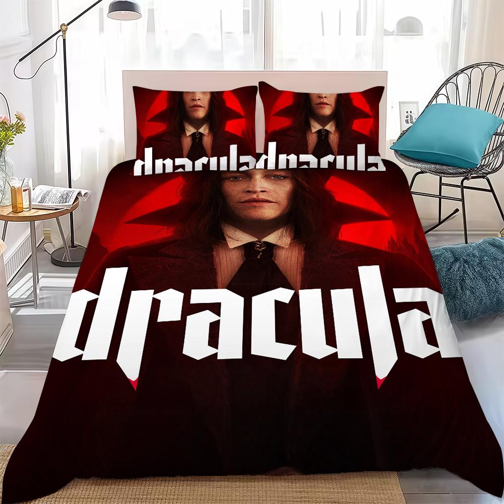 Movie Dracula A Love Tale Duvet Cover Set Home Style Bedding Soft Laundry Cotton Bed 3 Piece Set Student Dormitory Gift