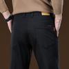 Men's Hong Kong 2025 Spring/Summer Pure Cotton Loose Straight Business Trousers