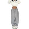 Y2k Retro Stil Weiter Bein Jogginghose Für Damen Mit Kordelzug Lässiger Komfort