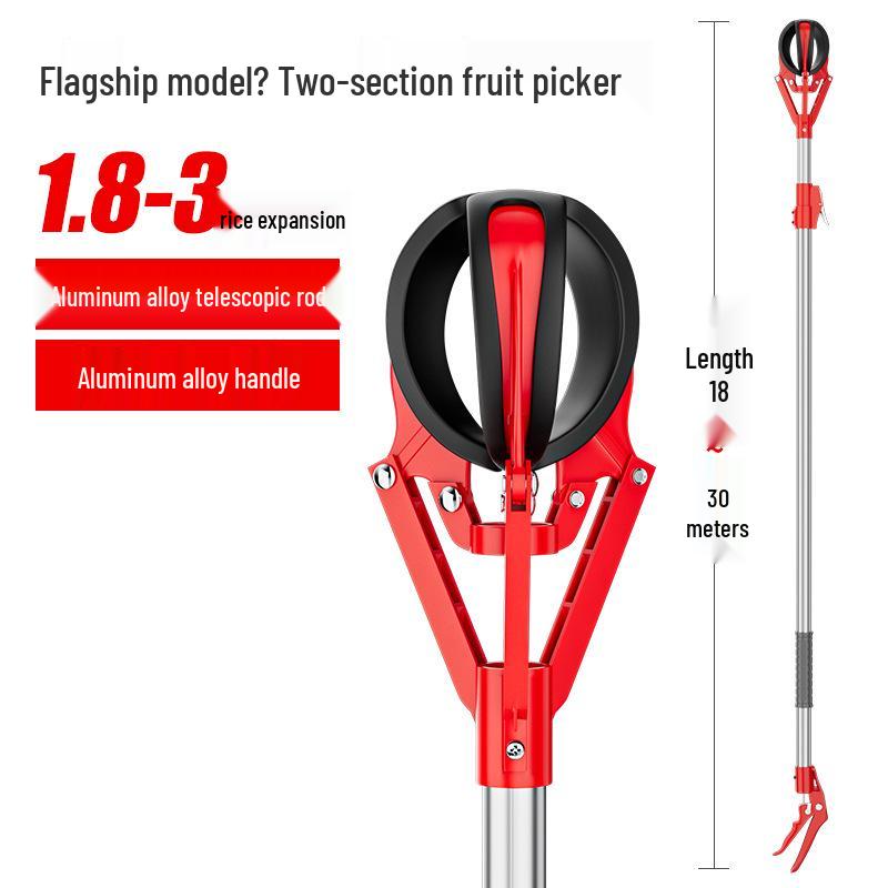 Delixi Telescopic Fruit Picker with Three-Claw Claw for Apples and Peaches