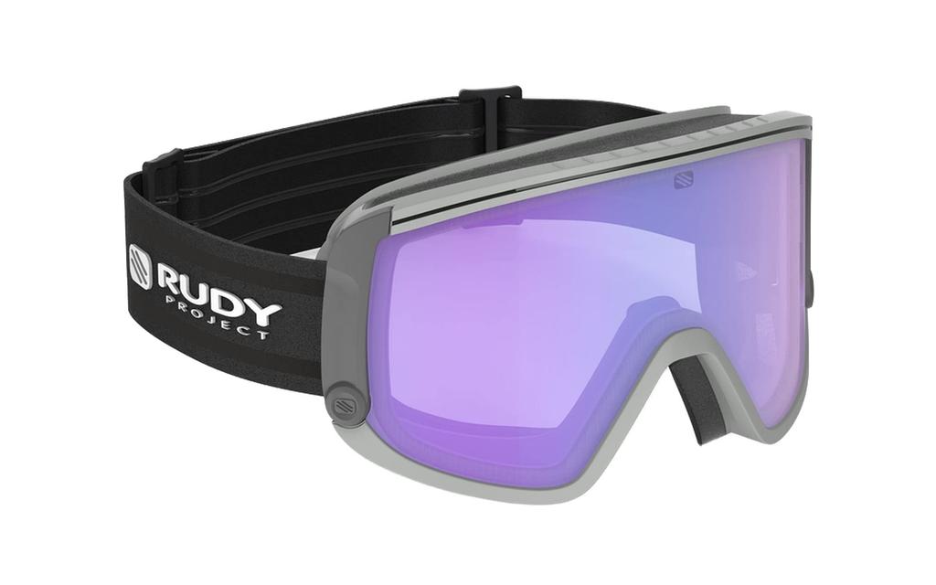 RUDY PROJECT Goggles Spincut Light Grey Matte ImpactX2 Photochromic Laser Purple Double Lens MK217504-0000