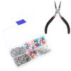 Handy Craft Supplies Set for DIY Jewelry and Crafts Versatile Acrylic Pendant DIY Craft Set for Wedding and Celebration