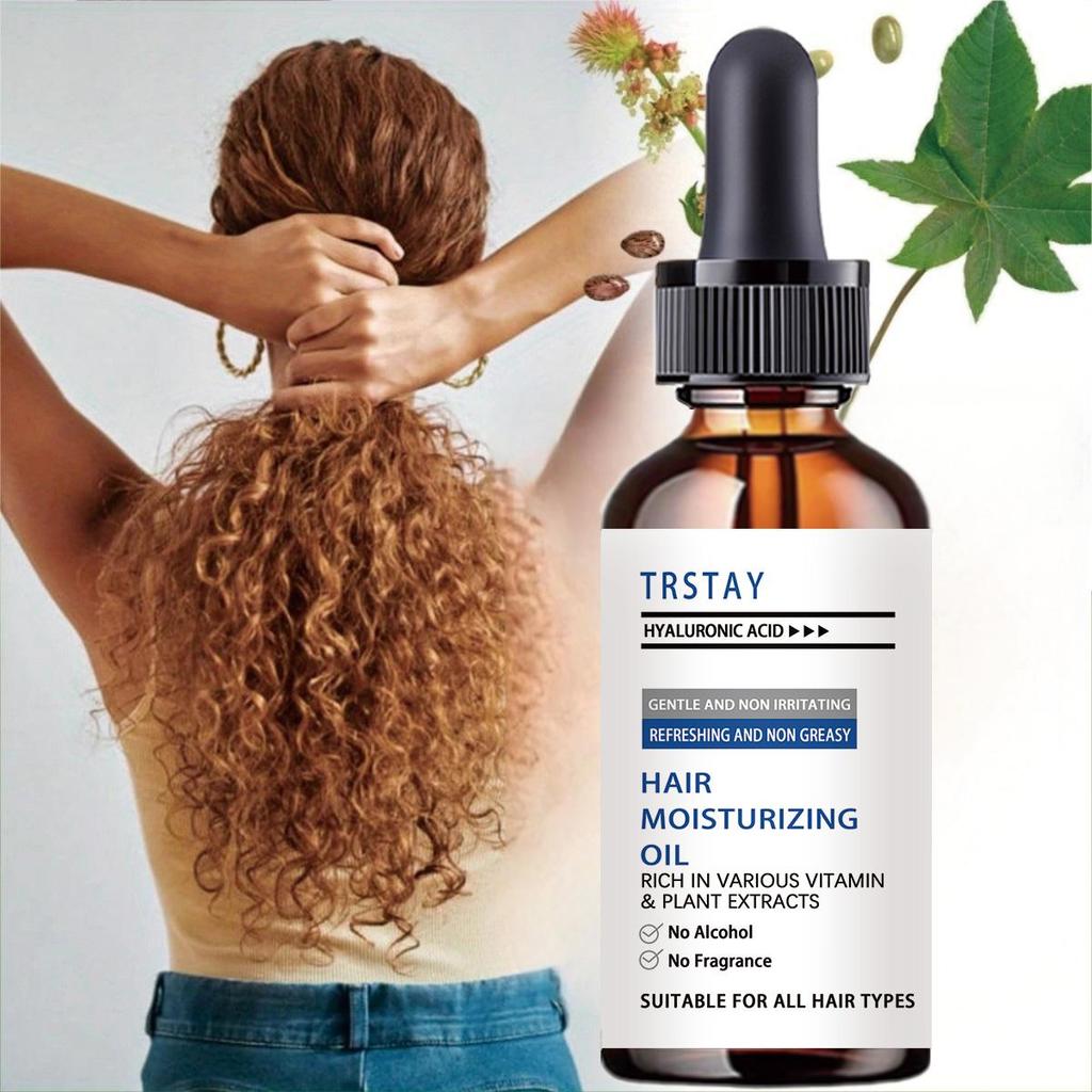 Hårvekstvæske fremmer hårabsorpsjon, pleiende pleie Flytende fuktighetsgivende hårvekst essensiell olje Hårpleie essensiell olje