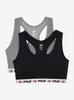 Underwear Heritage Mood Sports Bra Top 2pack  Fi4itg1105fblk 