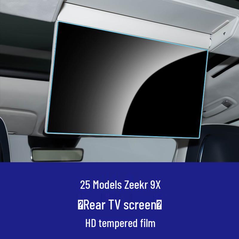 Zeekr 9X Screen Protector: Compatible with 25 Models - Central Control Navigation Tempered Film for Car Interior