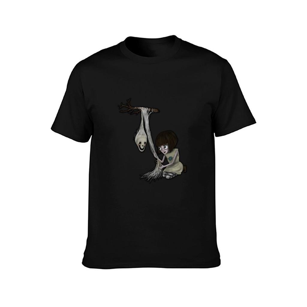 Fran Bow T-Shirt anime tshirt man t shirts cotton T-Shirt