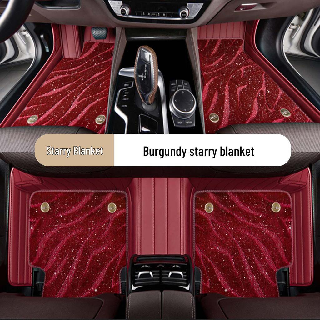 Premium Leather Floor Mats for Jaguar XFL/XEL/F-PACE - Car Interior Upgrade