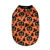 Dog Cosplay Costumes Funny Pumpkin Halloween Puppy Party Clothes Pet Transformation Sleeveless Vest For Small Medium Dogs Cats