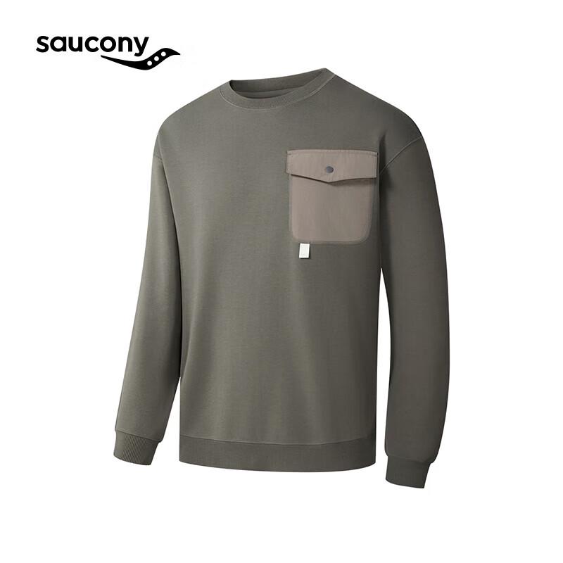 SAUCONY Мужской повседневный вязаный пуловер-свитшот X Lee M