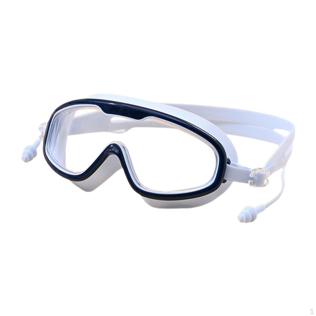 Kids Swim Goggles Boys Girls Leakproof Portable Eye Protection Water Resistant Pool