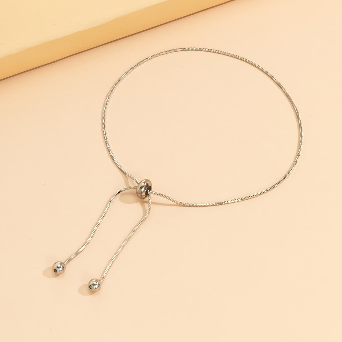 

Ingemark Adjustable Chain Anklet Bracelet for Women Vintage Fashion Simple Thin Chain Anklet Female Foot Beach Jewelry 2022 Gift