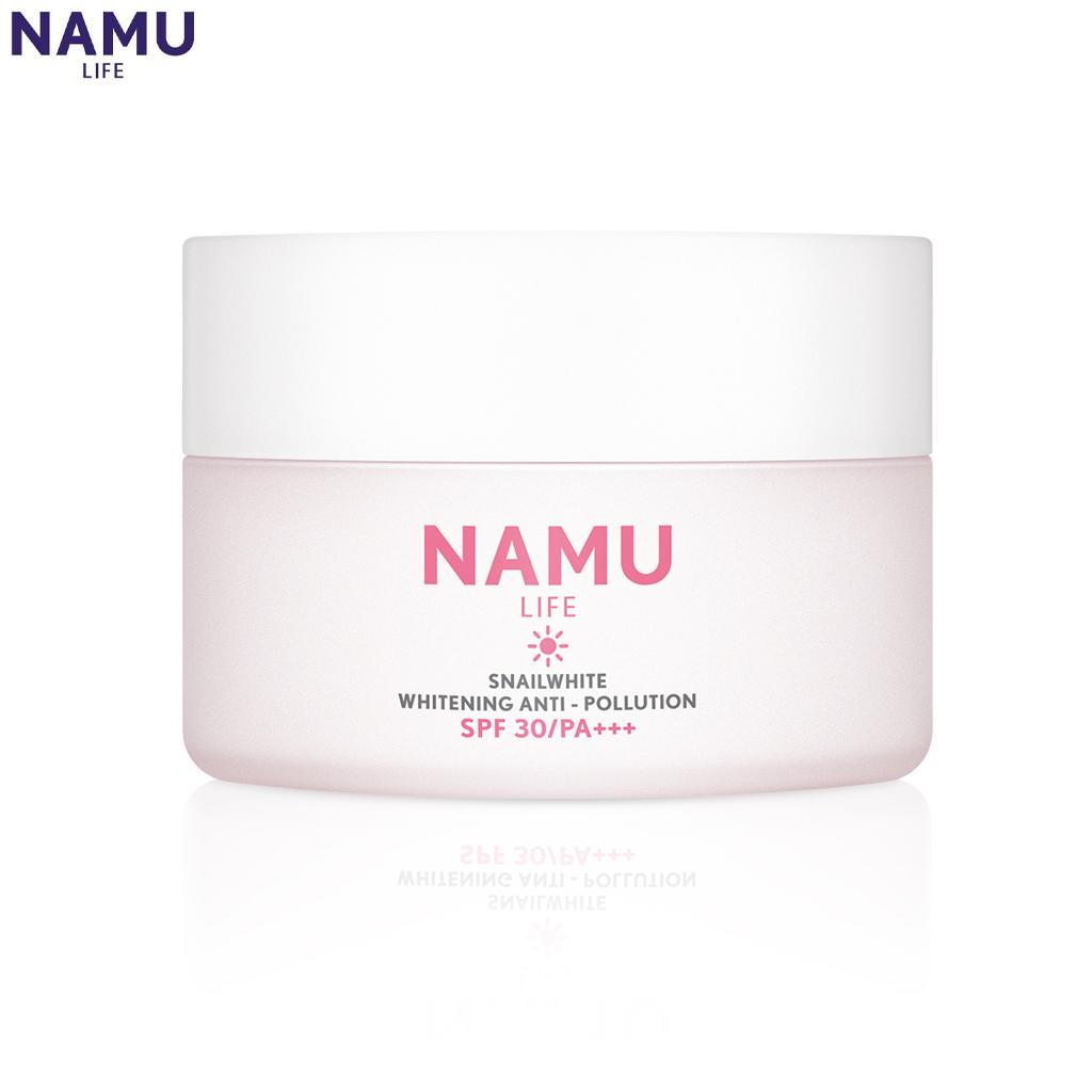 

NAMU LIFE Snailwhite Whitening Anti-Pollution Spf 30/Pa+++ 30 мл