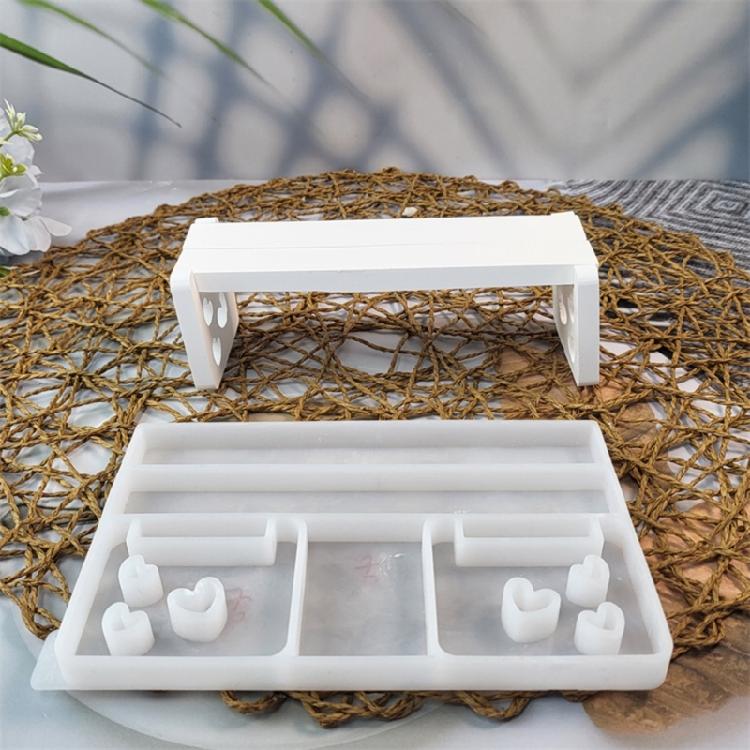 Bench Shaped Candlesticks Molds for Making Candlesticks Tealight Holder