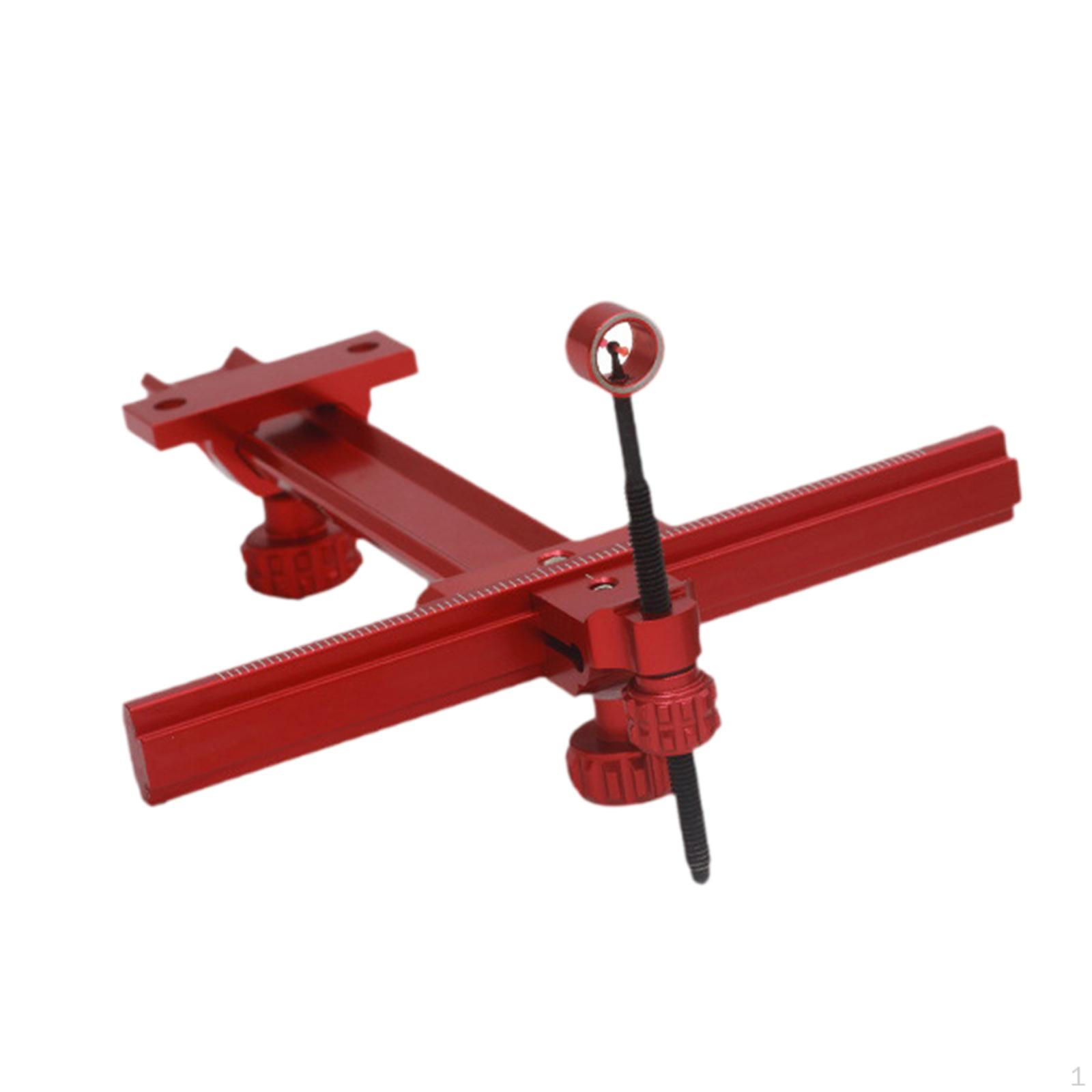 

Формований приціл для загнутих луків із портативною конструкцією червоний