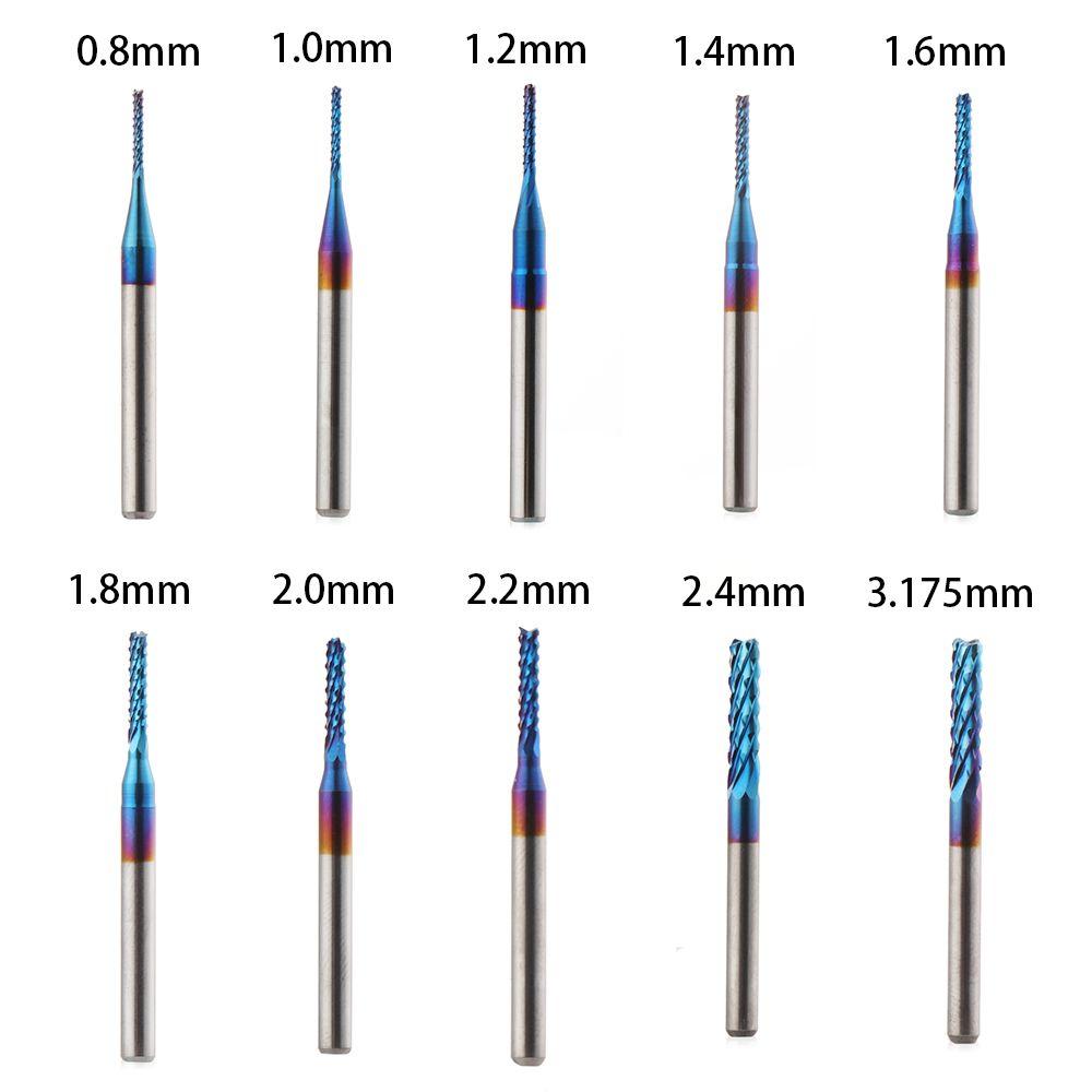 Schaftfräser Akozon 1.5mm Schneide Schaftfräser CNC PCB Gravur Bit Wolfram Beschichtung 1/8Schaft Set von 10 Stück Fräser Schaftfräser Mikro Router Schaftfräser Akozon 1.5mm Schneide Schaftfräser CNC PCB Gravur Bit Wolfram Beschichtung 1/8Schaft Set von 10 Stück Fräser Schaftfräser Mikro Router